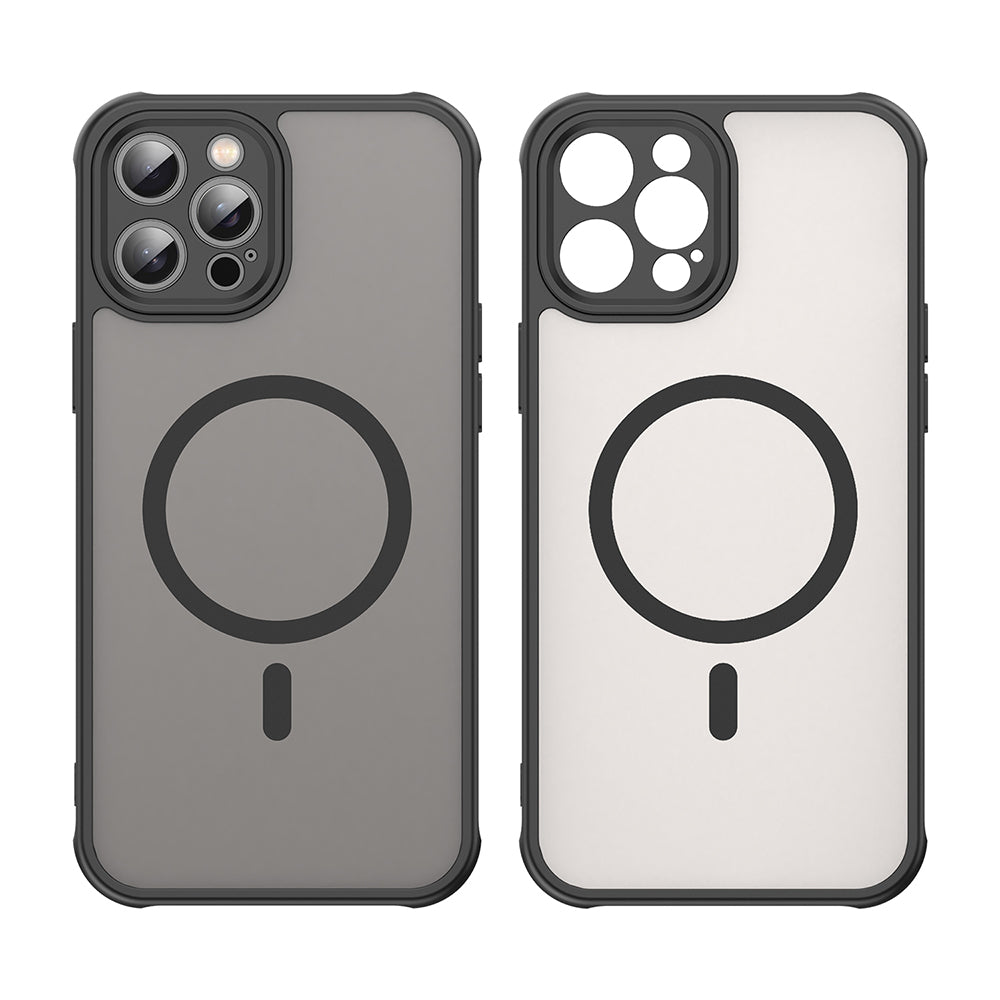 Husa de protectie Techsuit HaloFrost II MagSafe compatibil cu iPhone 11 Pro Max, Negru