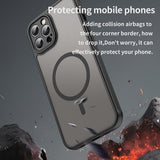 Husa de protectie Techsuit HaloFrost II MagSafe compatibil cu iPhone 11 Pro Max, Negru