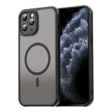 Husa de protectie Techsuit HaloFrost II MagSafe compatibil cu iPhone 11 Pro, Negru