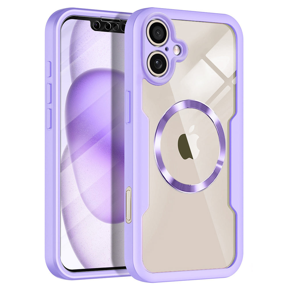 Folie de protectie Techsuit ColorVerse 360 MagSafe Series + compatibil cu iPhone 17, Mov