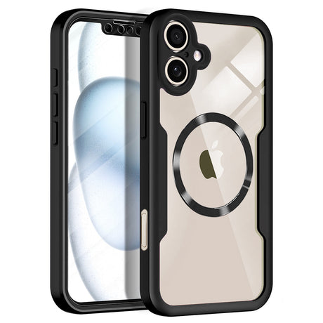 Folie de protectie Techsuit ColorVerse 360 MagSafe Series + compatibil cu iPhone 17, Negru
