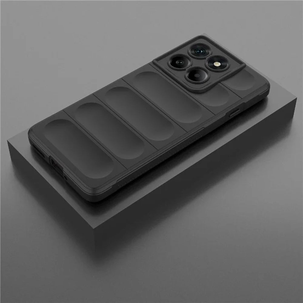 Husa de protectie Techsuit Magic Shield compatibil cu Motorola Moto G86, Negru