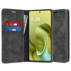 Husa de protectie Techsuit Confy compatibil cu Motorola Moto G86, Negru