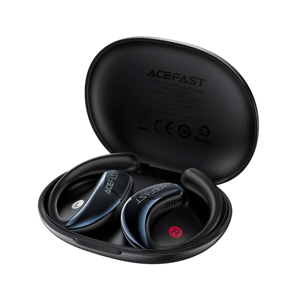 Casti Bluetooth 5.4 cu Bass, Waterproof - Acefast Acefit SE (FA005) - Black