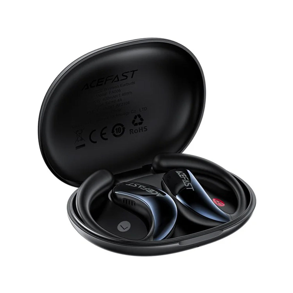 Casti Bluetooth 5.4 cu Bass, Waterproof - Acefast Acefit SE (FA005) - Black