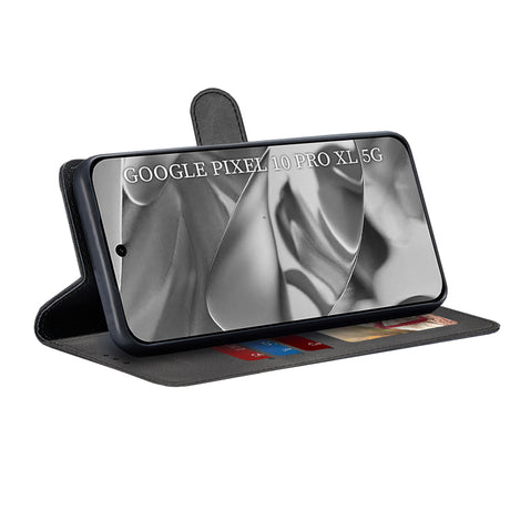 Husa de protectie Techsuit Diary Book compatibil cu Google Pixel 10 Pro XL, Negru