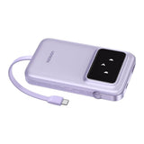 Baterie externa Ugreen PB511 (35604B), USB, Type-C with Built-in Cable, 10000mAh, 30W, Mov