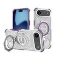 Husa de protectie Techsuit Carbon Shield PRO compatibil cu iPhone 17 Air, Mov Transparent