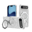Husa de protectie Techsuit Carbon Shield PRO compatibil cu iPhone 17 Air, Alb Transparent