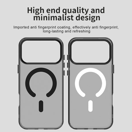 Husa de protectie Techsuit CandyCase MagSafe compatibil cu iPhone 17 Pro Max, Negru