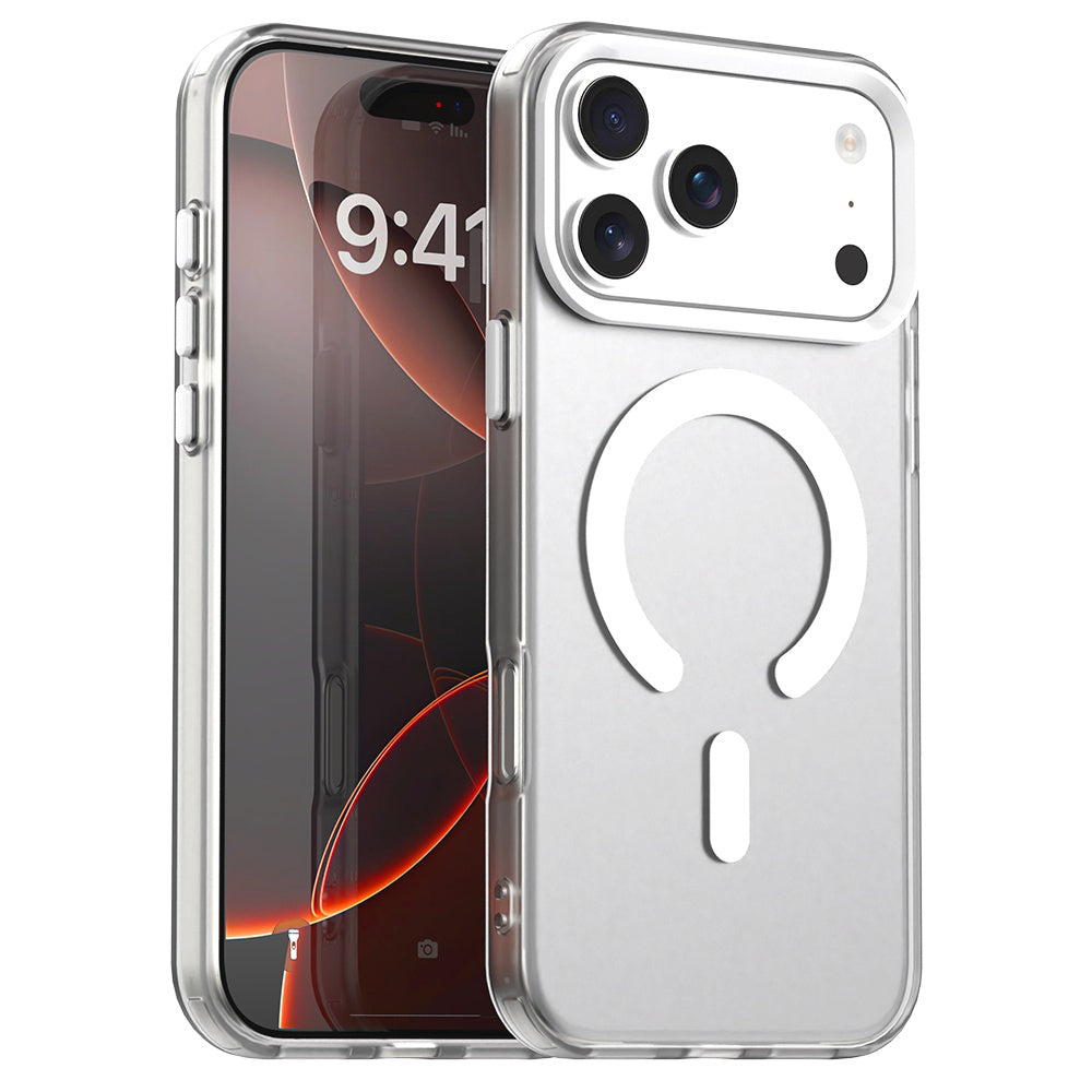 Husa de protectie Techsuit CandyCase MagSafe compatibil cu iPhone 17 Pro, Alb