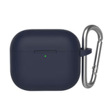 Casti Blueo Liquid Silicone Protect Case, for AirPods 3, Bleumarin