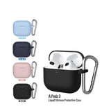 Casti Blueo Liquid Silicone Protect Case, for AirPods 3, Nisipiu Pink