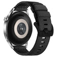 Curea smartwatch Techsuit Watchband 20mm (W070) compatibil cu Samsung Galaxy Watch 4/5/Active 2, Huawei Watch GT 3 (42mm)/GT 3 Pro (43mm), Obsidian Black
