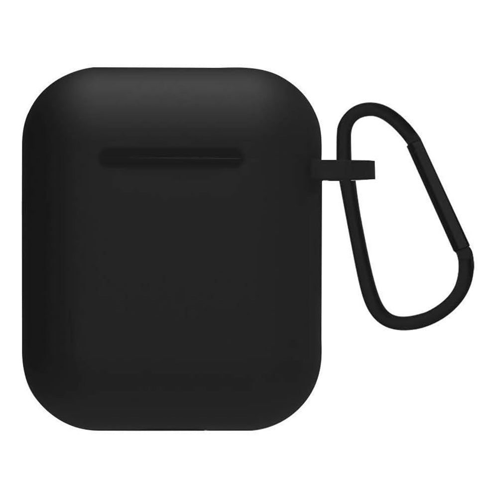 Casti Blueo Liquid Silicone Protect Case, for AirPods 1, Negru
