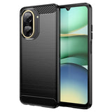 Husa de protectie Techsuit Carbon Silicone compatibil cu Xiaomi Redmi A5 4G (Regional), Negru