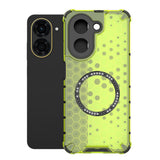 Husa de protectie Techsuit HoneyComb Shield MagSafe compatibil cu Xiaomi Redmi A5 4G (Regional), Verde Lime