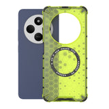 Husa de protectie Techsuit HoneyComb Shield MagSafe compatibil cu Xiaomi Redmi 14C / Poco C75, Verde Lime