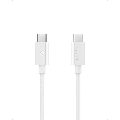 Cablu USB-C Spigen, 60 W, 1 m, alb