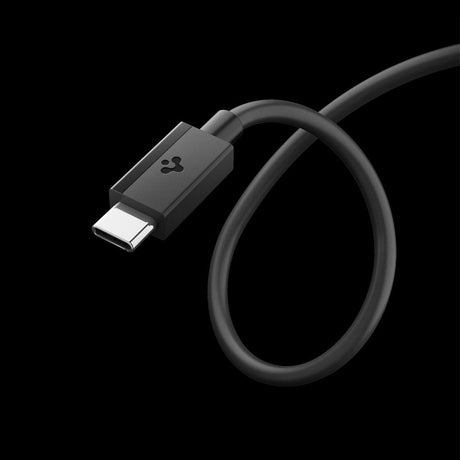 Cablu USB-C Spigen, 60 W, 1 m, negru