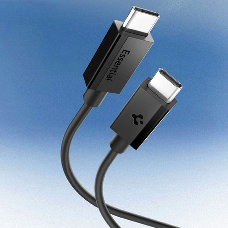Cablu USB-C Spigen, 60 W, 1 m, negru