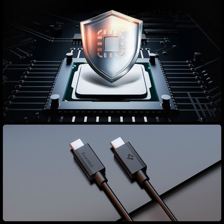 Cablu USB-C Spigen, 60 W, 1 m, negru