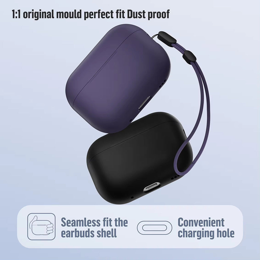 Casti Blueo Liquid Silicone Protect Case, for AirPods Pro 2, Mov