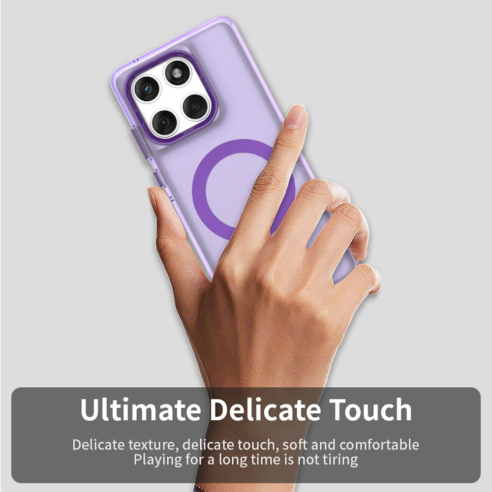 Husa de protectie Techsuit CandyCase MagSafe compatibil cu Motorola Edge 60 / Edge 60 Fusion, Mov