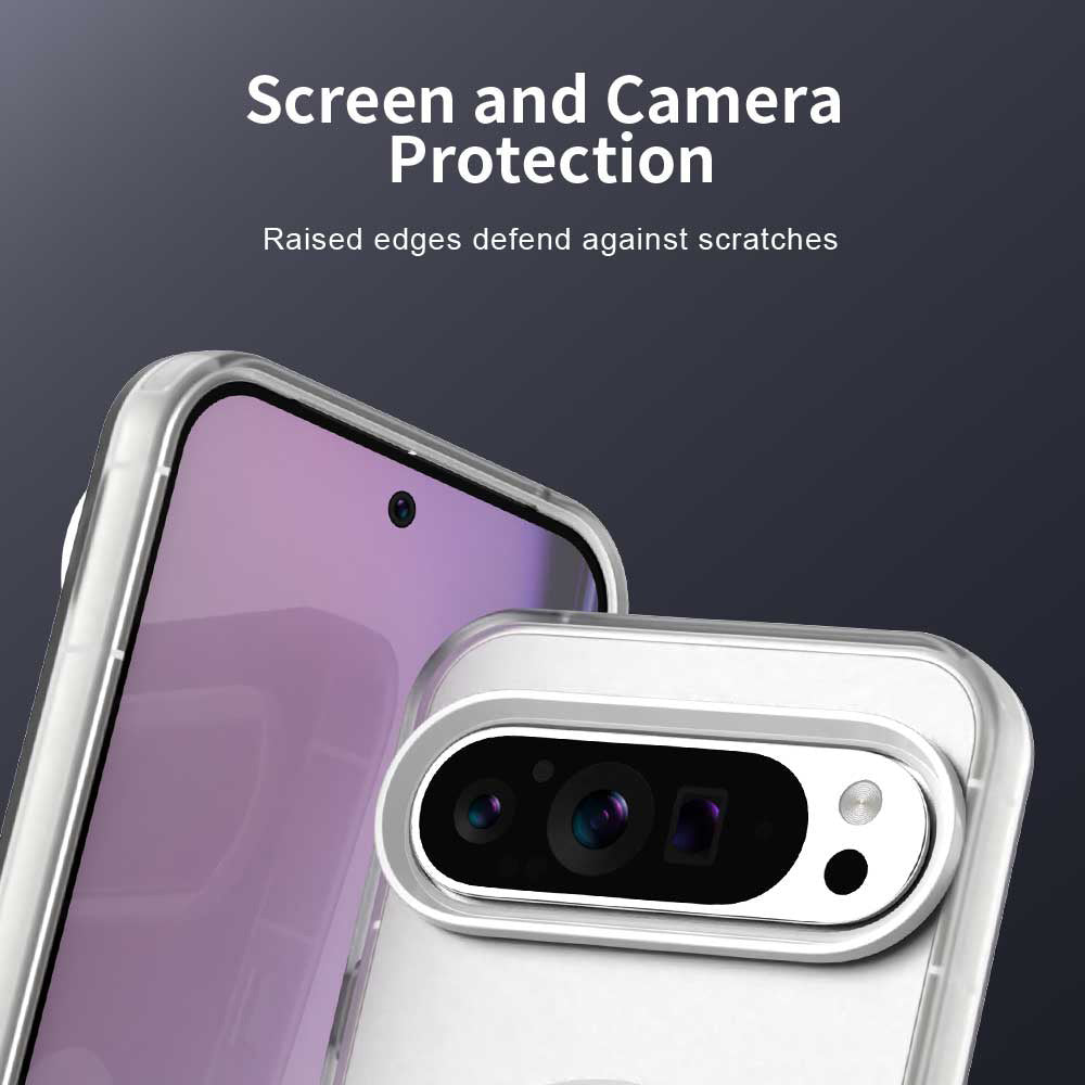 Husa de protectie Techsuit CandyCase MagSafe compatibil cu Google Pixel 10 Pro XL, Alb