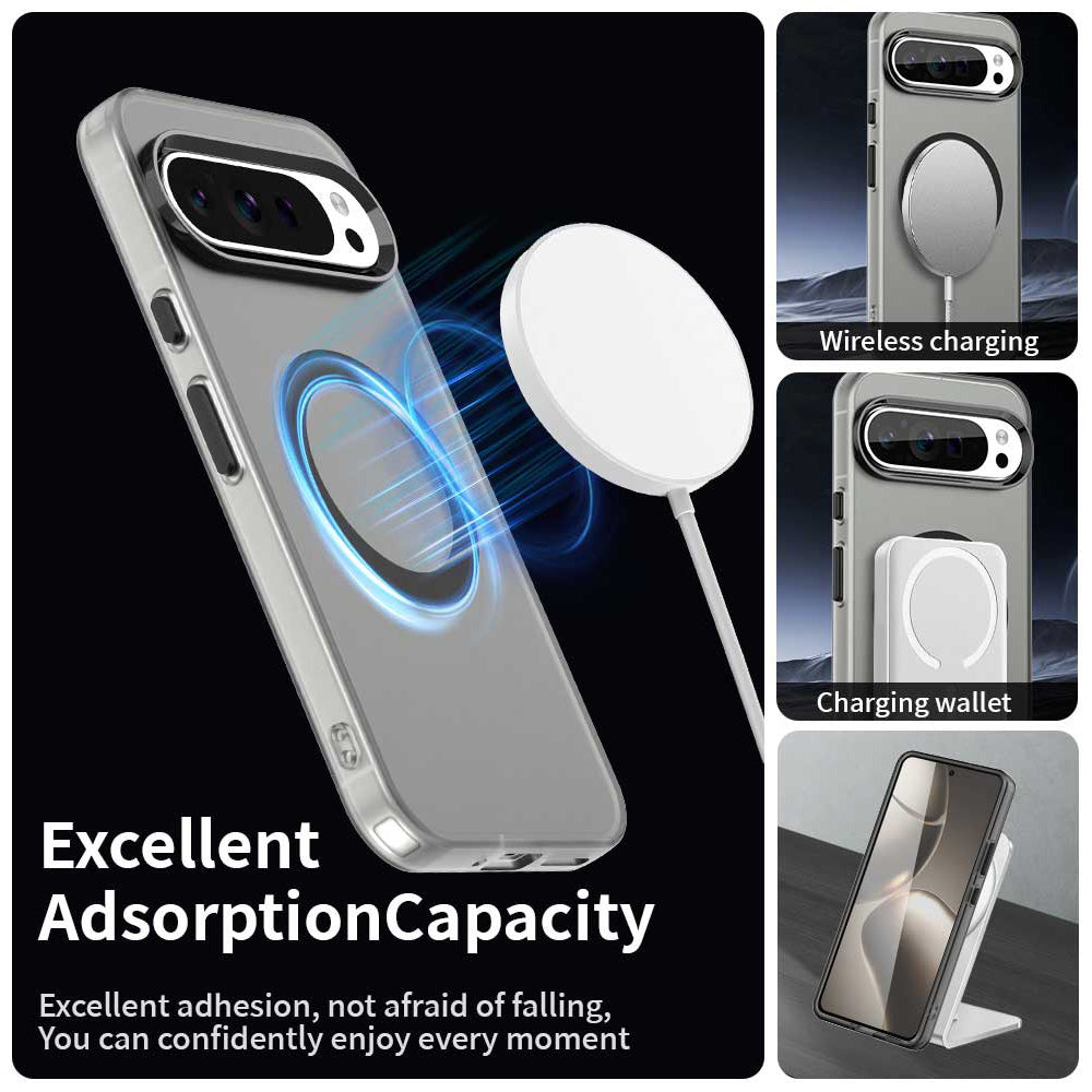 Husa de protectie Techsuit CandyCase MagSafe compatibil cu Google Pixel 10 Pro XL, Negru