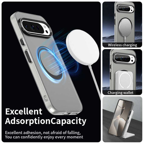 Husa de protectie Techsuit CandyCase MagSafe compatibil cu Google Pixel 10 Pro XL, Negru