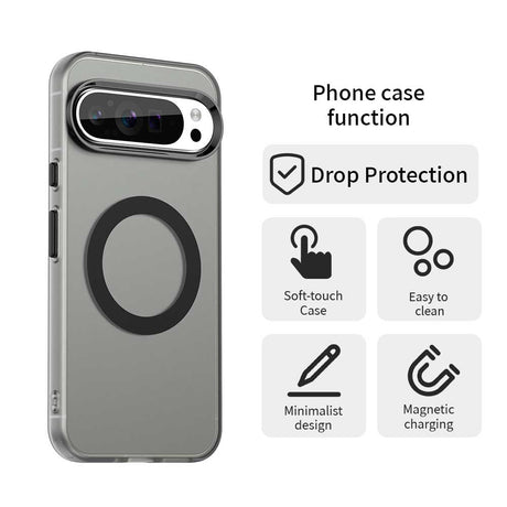 Husa de protectie Techsuit CandyCase MagSafe compatibil cu Google Pixel 10 Pro XL, Negru
