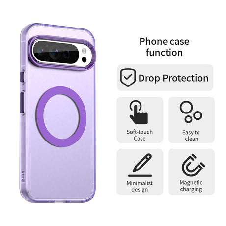 Husa de protectie Techsuit CandyCase MagSafe -Google Pixel 10 / 10 Pro compatibil cu Purple