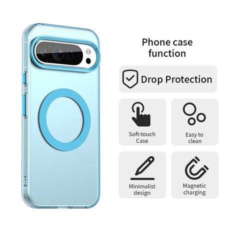 Husa de protectie Techsuit CandyCase MagSafe compatibil cu Google Pixel 10 / 10 Pro, Albastru
