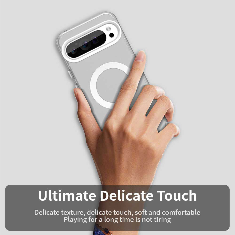 Husa de protectie Techsuit CandyCase MagSafe compatibil cu Google Pixel 10 / 10 Pro, Alb