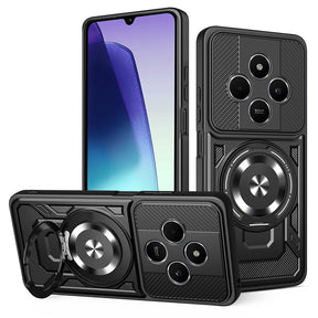 Husa de protectie Techsuit RuggedCam compatibil cu Xiaomi Redmi 14C / Poco C75, Negru