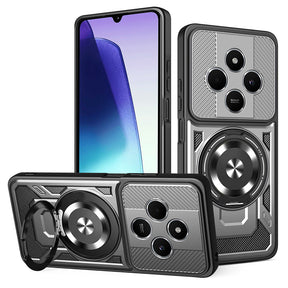 Husa de protectie Techsuit RuggedCam compatibil cu Xiaomi Redmi 14C / Poco C75, Gri