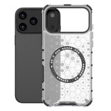 Husa de protectie Techsuit HoneyComb Shield MagSafe compatibil cu iPhone 17 Pro, Alb