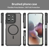Husa de protectie Techsuit HaloFrost II MagSafe compatibil cu Motorola Moto G56, Negru
