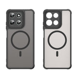 Husa de protectie Techsuit HaloFrost II MagSafe compatibil cu Motorola Moto G56, Negru