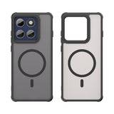 Husa de protectie Techsuit HaloFrost II MagSafe compatibil cu Motorola Edge 60 Pro, Negru