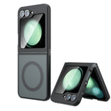 Husa de protectie Techsuit PureFrost MagSafe compatibil cu Samsung Galaxy Z Flip6 / Flip7 FE, Negru Mat