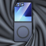 Husa de protectie Techsuit PureFrost MagSafe compatibil cu Samsung Galaxy Z Flip7, Negru Mat