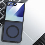 Husa de protectie Techsuit PureFrost MagSafe compatibil cu Samsung Galaxy Z Flip7, Negru Mat