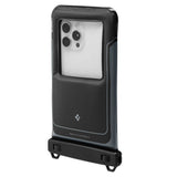 Spigen (set de 2) Waterproof Case A611P (ACS09348), IPX8, for Phone, max 6.9", Negru Mat