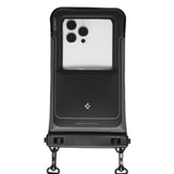 Spigen (set de 2) Waterproof Case A611P (ACS09348), IPX8, for Phone, max 6.9", Negru Mat
