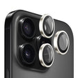 Folie de protectie Blueo Original Metal Frame Lens compatibil cu iPhone 14 Pro / iPhone 14 Pro Max, Auriu