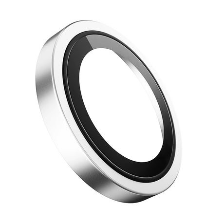 Folie de protectie Blueo Original Metal Frame Lens compatibil cu iPhone 16e / iPhone 17e, Argintiu