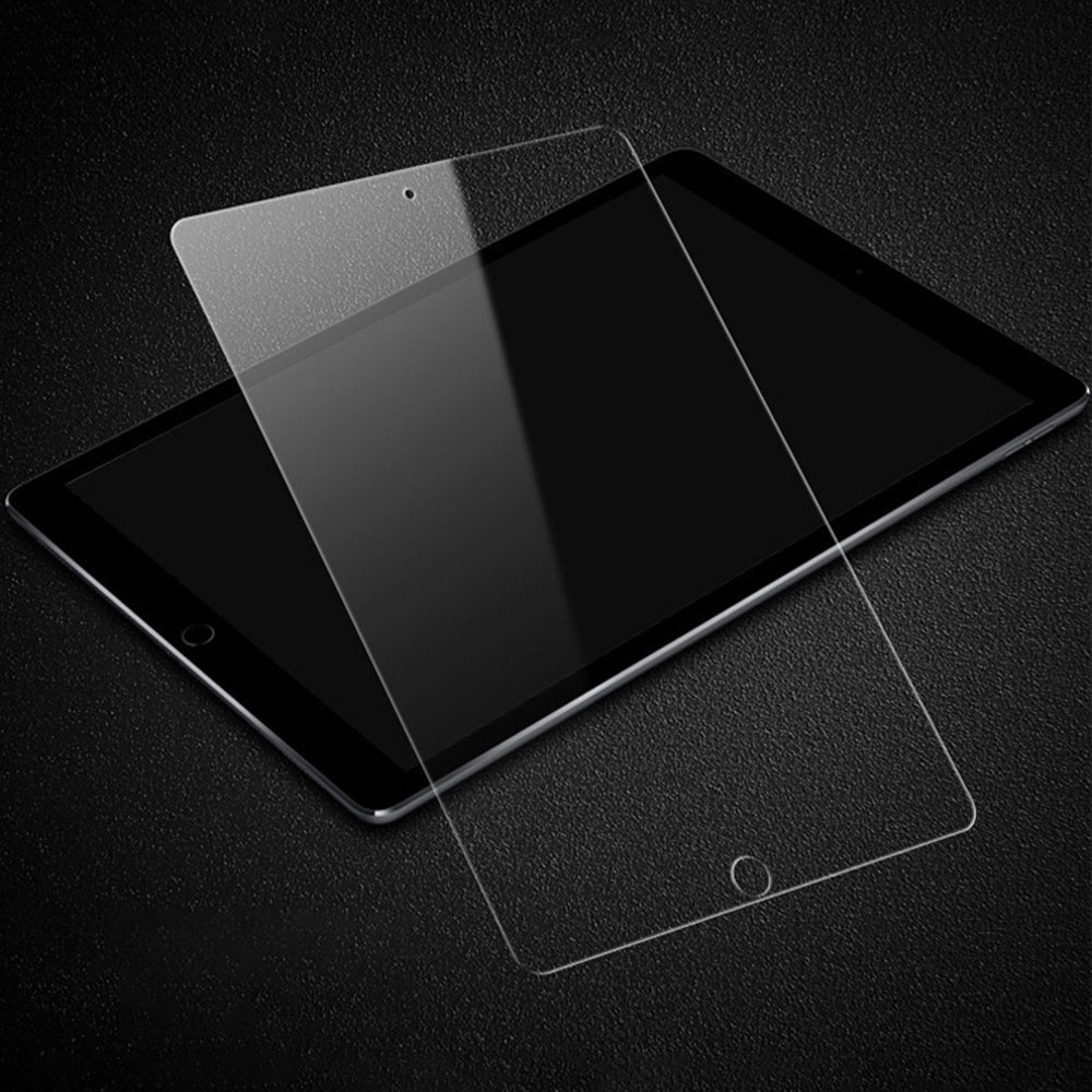 Husa de protectie tableta Blueo HD Tempered Glass compatibil cu iPad 10.2" (2021 / 2020 / 2019), Transparent