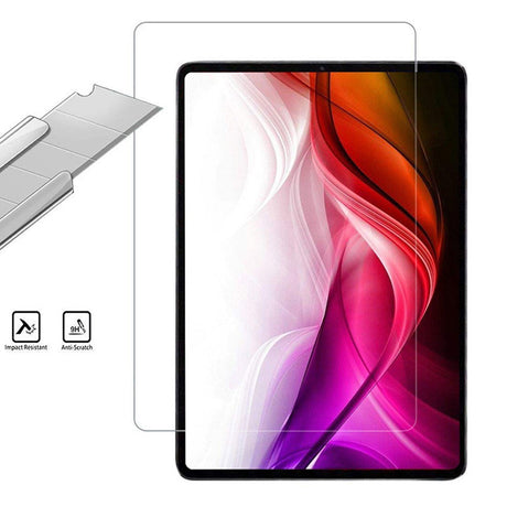 Husa de protectie tableta Blueo HD Tempered Glass compatibil cu iPad 10.2" (2021 / 2020 / 2019), Transparent